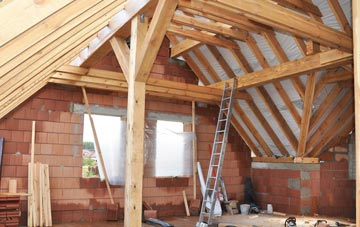 Rhos Haminiog attic trusses